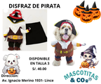 Disfraz de pirata para mascota