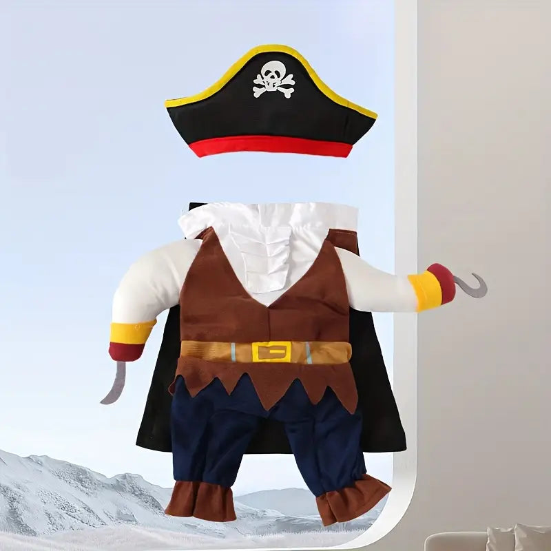 Disfraz de pirata para mascota