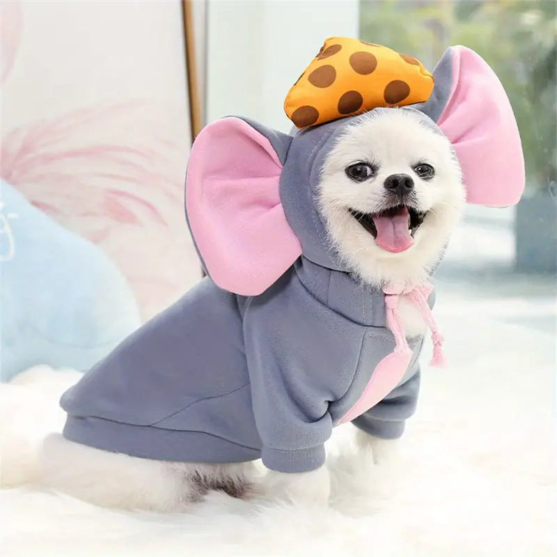 DISFRAZ DE RATON PARA MASCOTAS