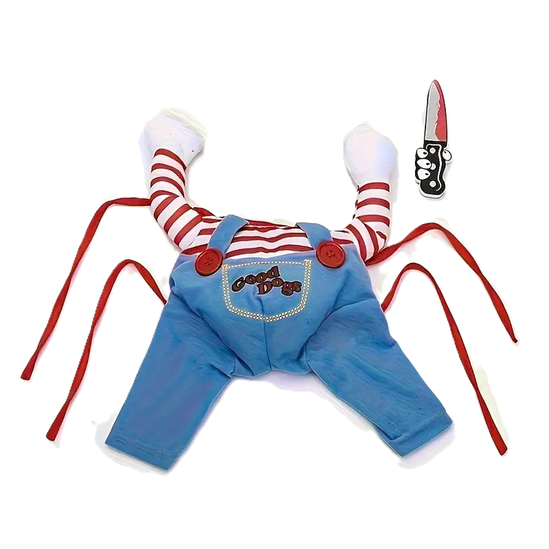 Disfraz de chucky para mascota
