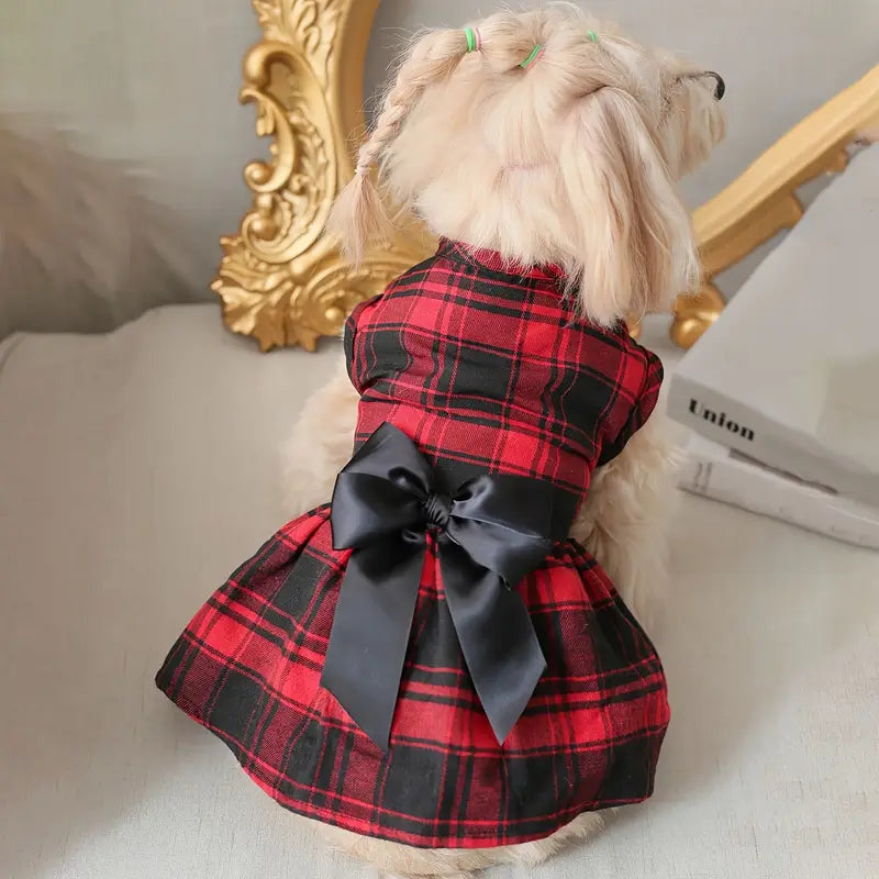 VESTIDO ESTILO ESCOCES