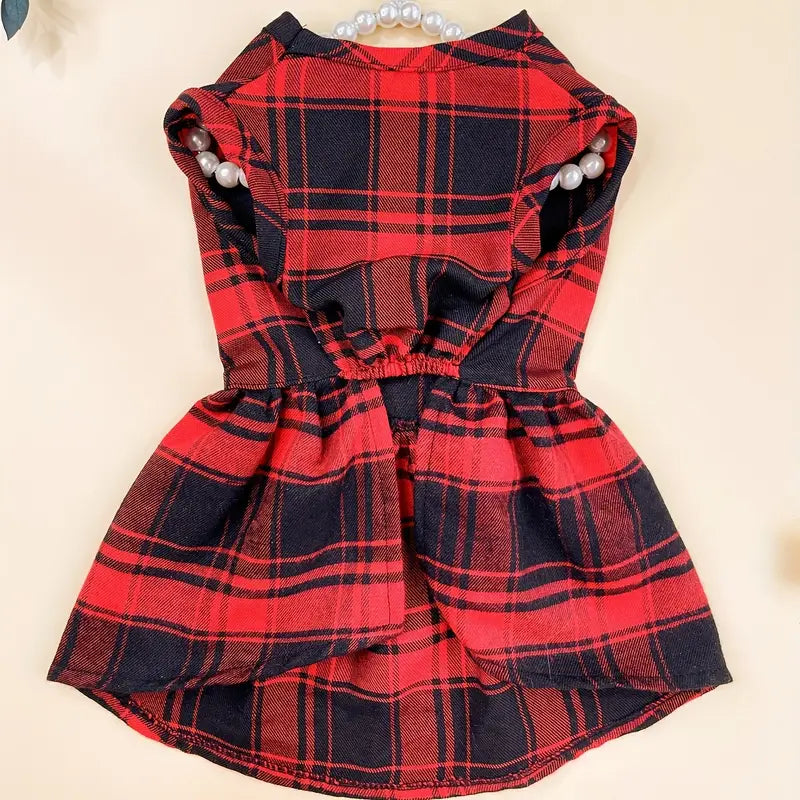 VESTIDO ESTILO ESCOCES