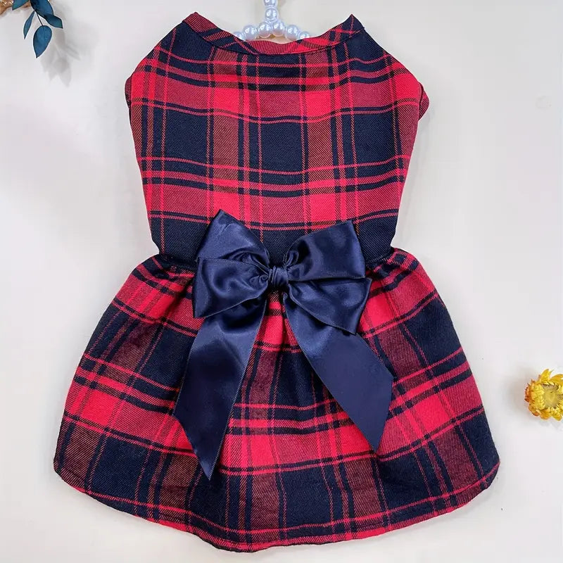 VESTIDO ESTILO ESCOCES